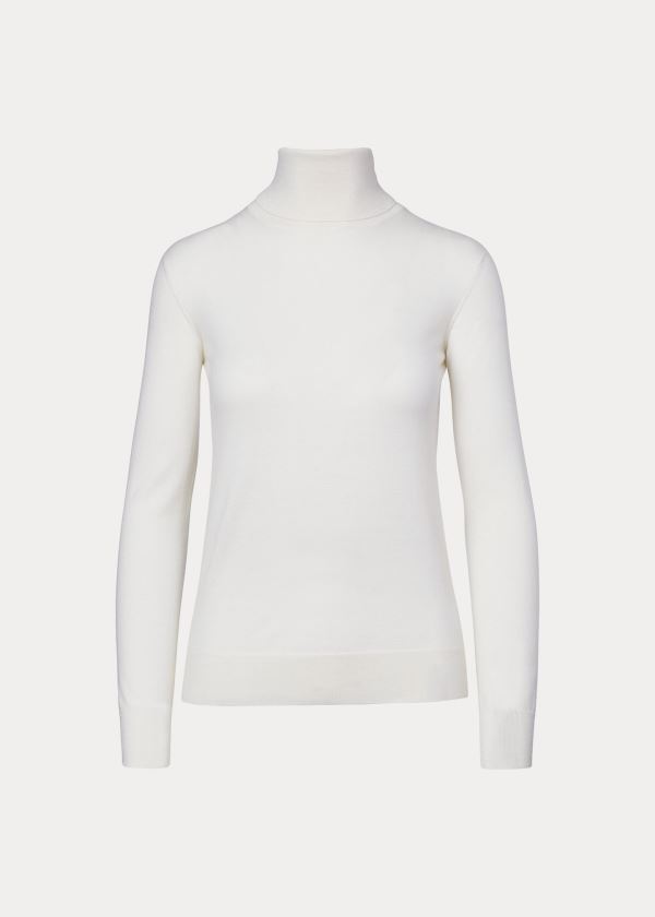 Women's Ralph Lauren Cashmere Turtleneck Sweater | 596278GFC